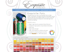 Tablet Screenshot of exquisitepoly.com